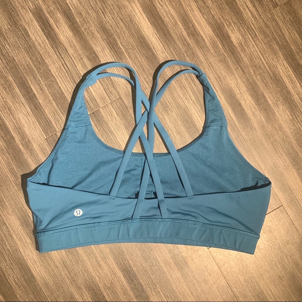 Teal Lululemon Sports Bra